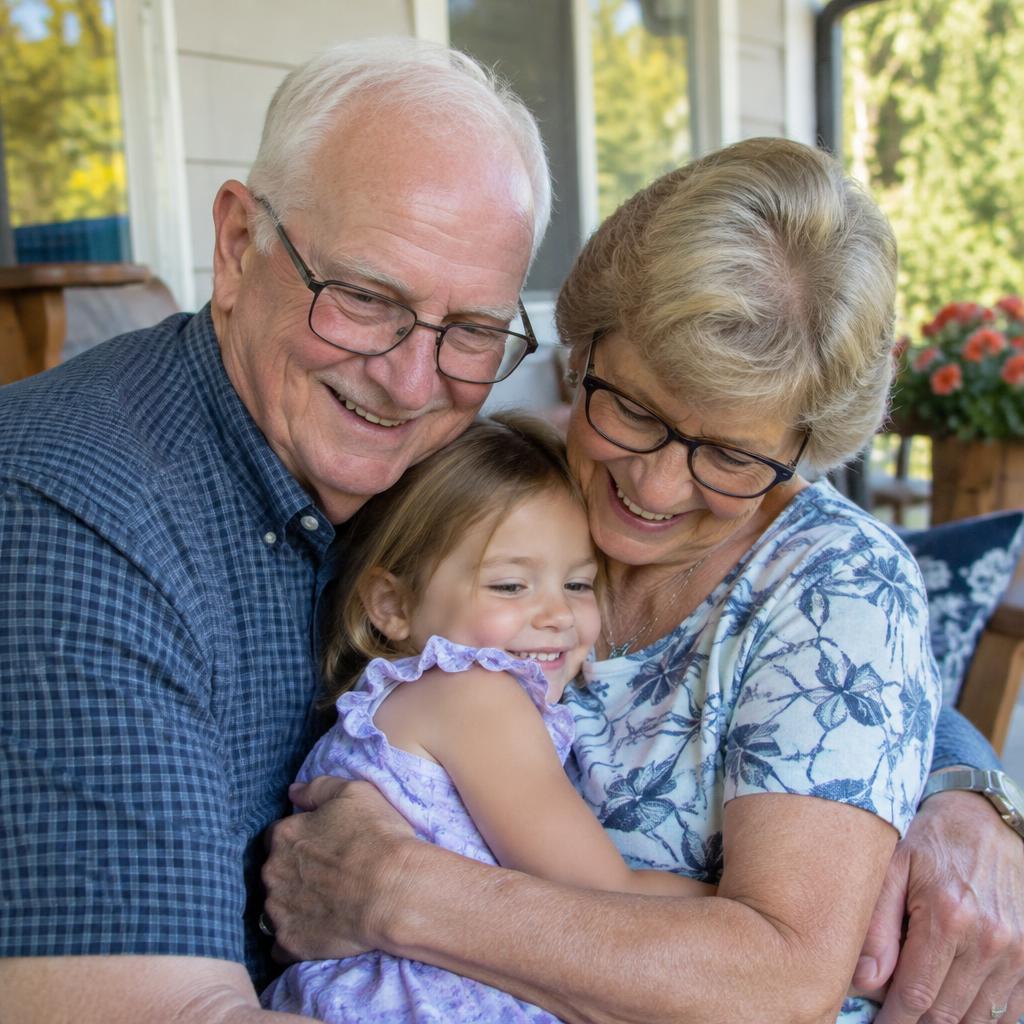 Gifts for grandparents: original photo